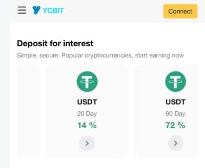 Deposits and Interest: High Return Rates