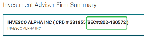 The number 802-130572 does not belong to IVZ FX