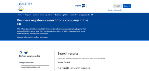 Fake Company Information