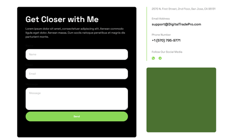Contact Information and Social Media
