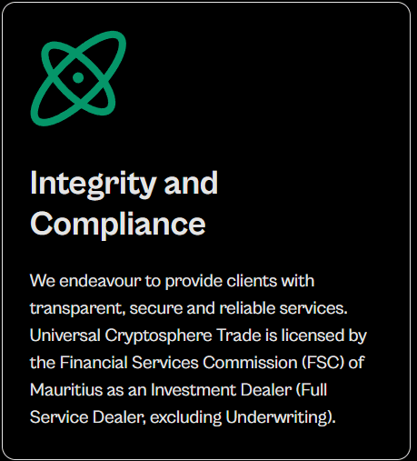 Universal Cryptosphere Trade