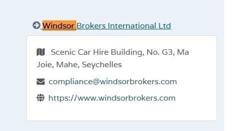 Windsor Brokers Seychelles Regulation