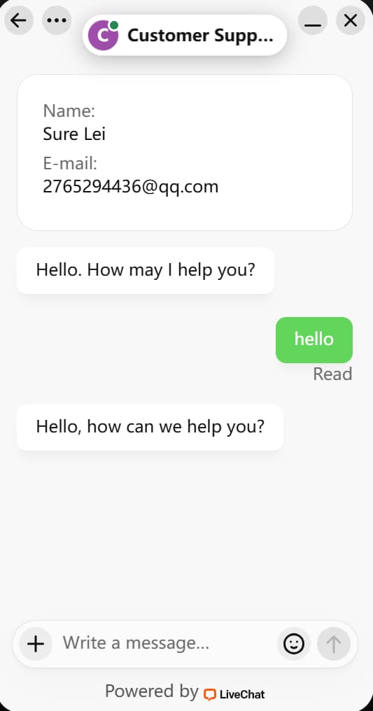 Live Chat
