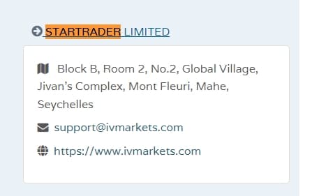STARTRADER FSA Query