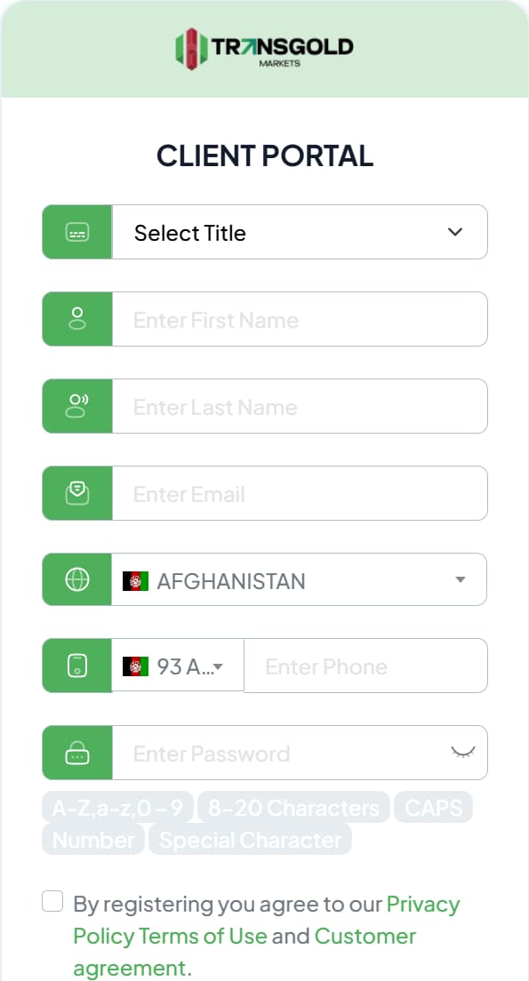 Registration Form
