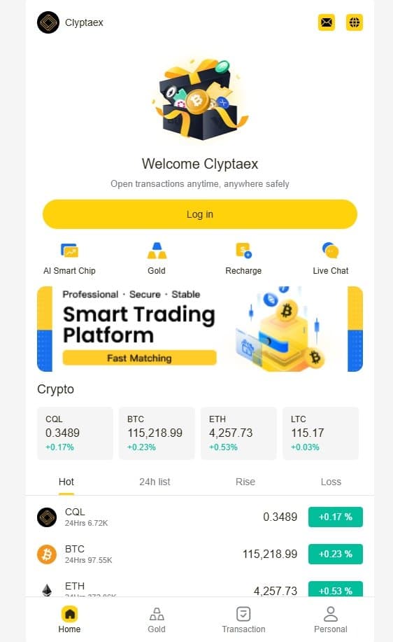 แพลตฟอร์ม Clyptaex