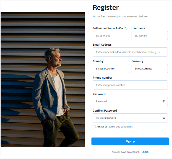 Registration Form