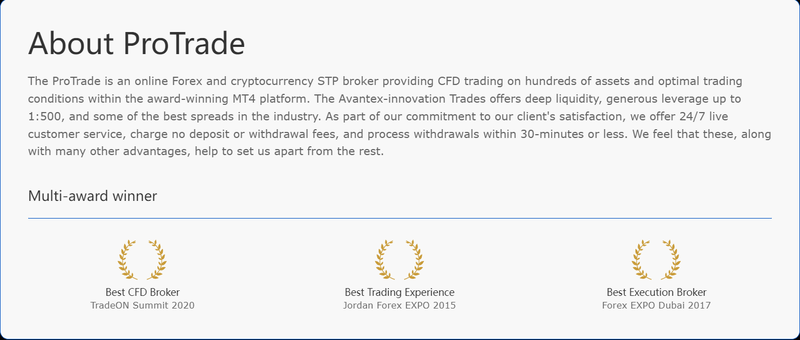 ProTrade Technologies Inc