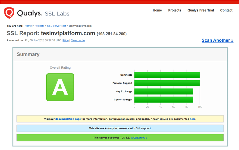 Qualys Query Result