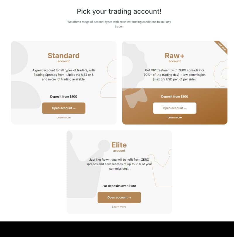 Account Types