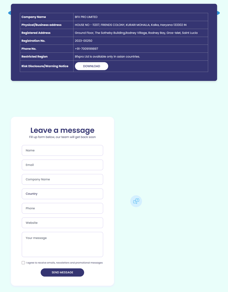 Contact Information