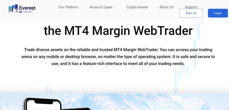 Everest Trust trading software