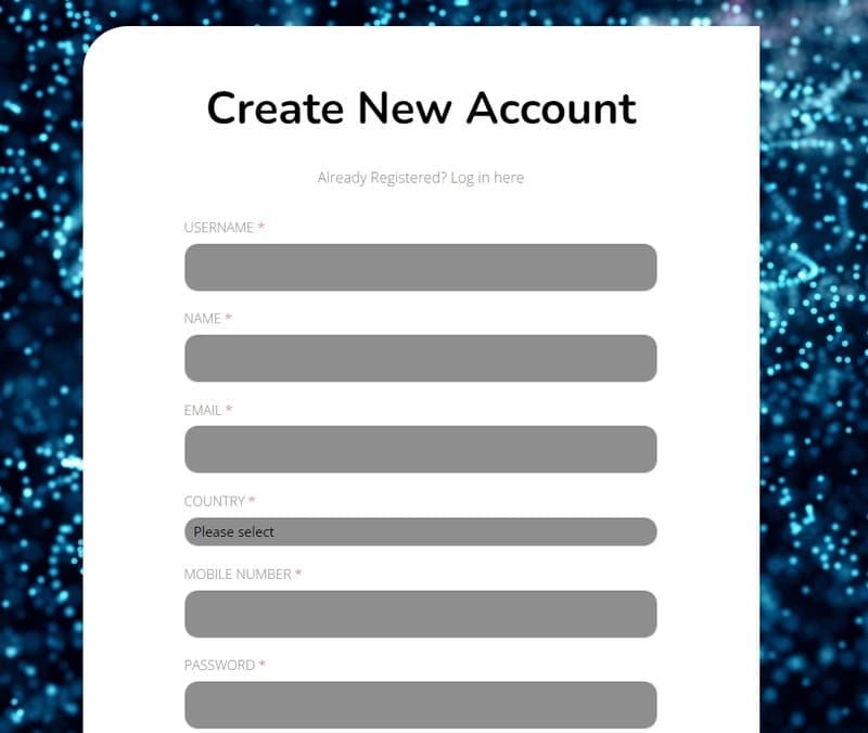 Havend's Account Registration Process