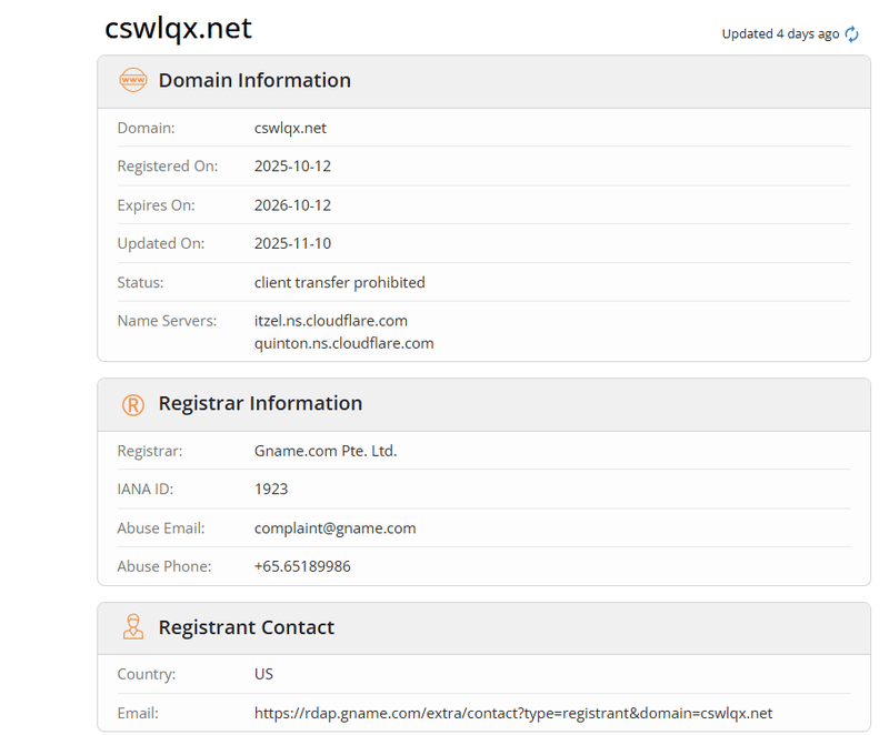 whois