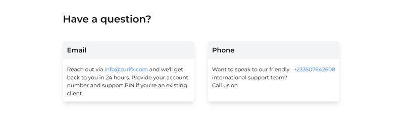 Contact Information