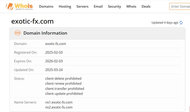 Domain Information