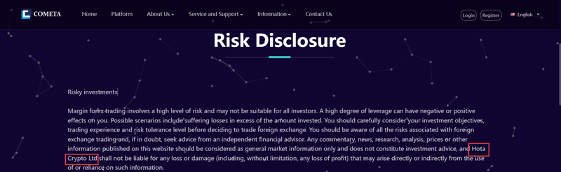 COMETA GLOBAL LIMITED
