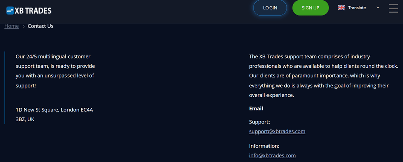 XB Trades