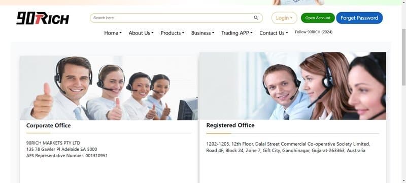 90RICH claims to have an AFS representative number