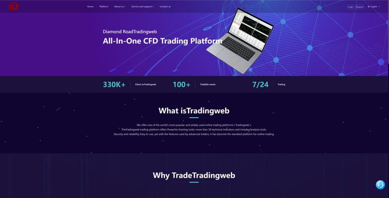 TradingWeb de Diamond Road