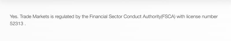 regulatory information
