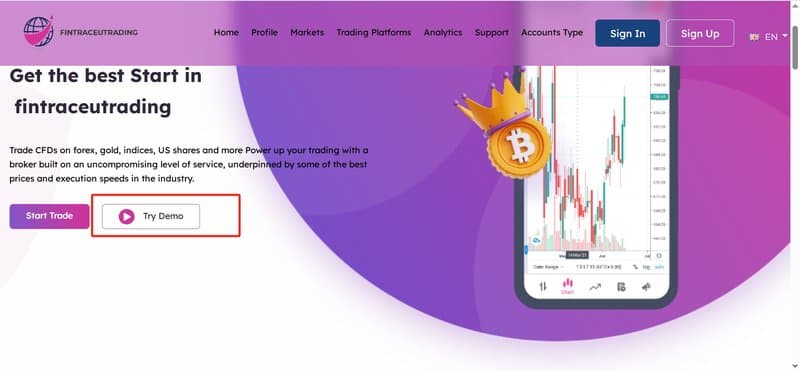 Demo Account Link