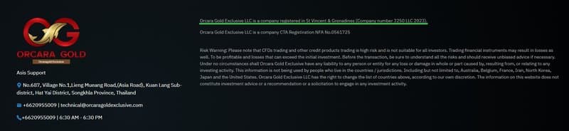 Company Background of OrcaraGold Exclusive