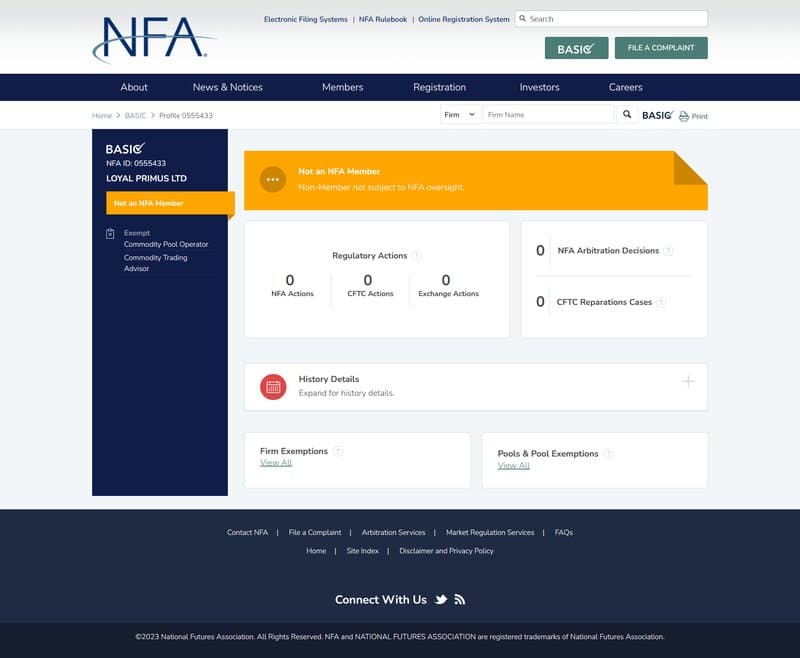 美国期货协会(NFA)