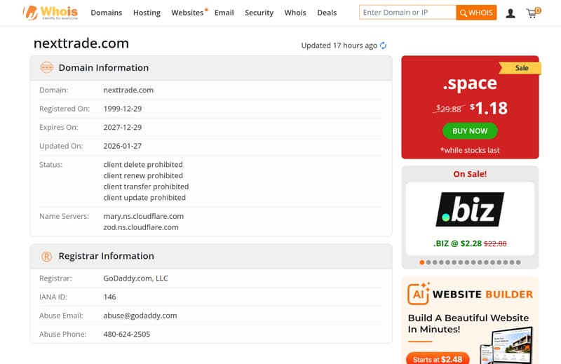 whois