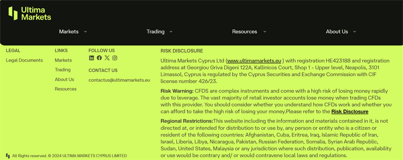 Ultima Markets