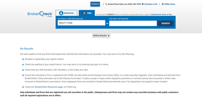 FINRA Query Result