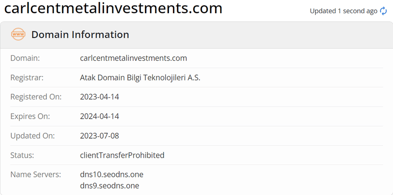 Carlcent Metal Investment