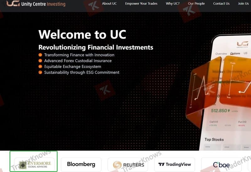 UC Investing的官网上面看到合作伙伴当中有一个叫做EVERMORE GLOBAL ADVISORS