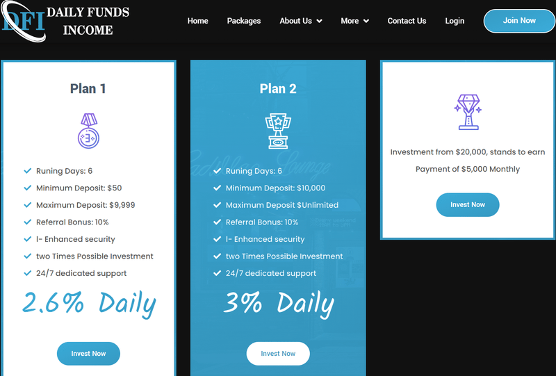 Daily Funds Income