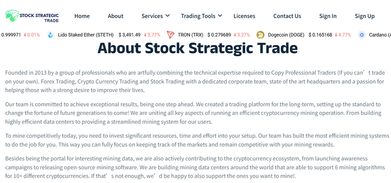 Introducción del sitio web oficial