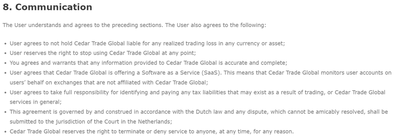 Cedar Trade Global