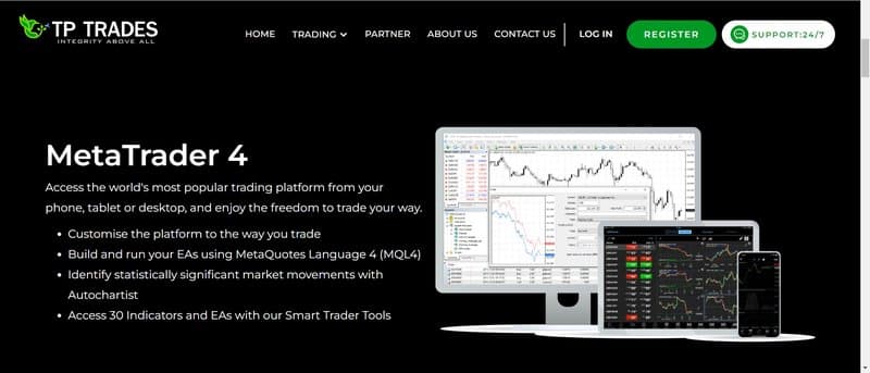 TP TRADES trading software