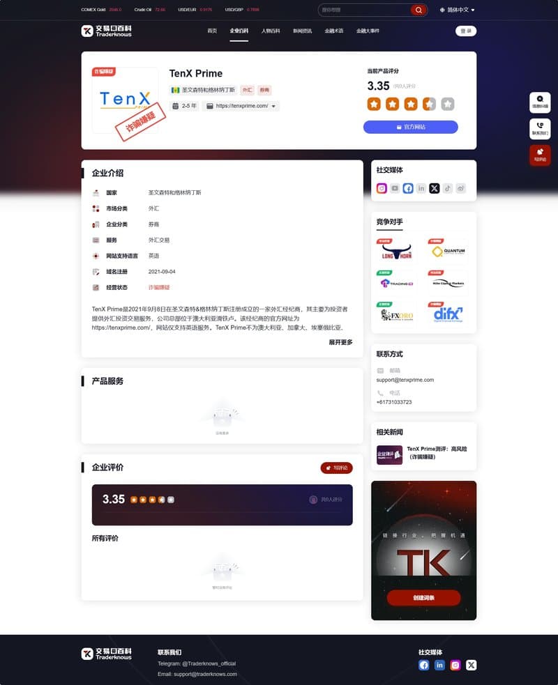 TenX Prime（中）