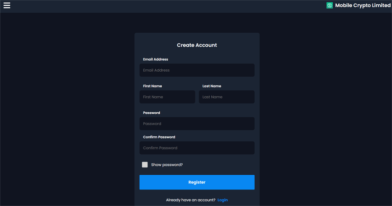 Mobile Crypto limited