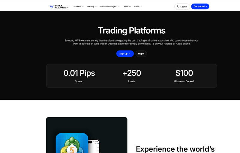 Bullwaves Platform