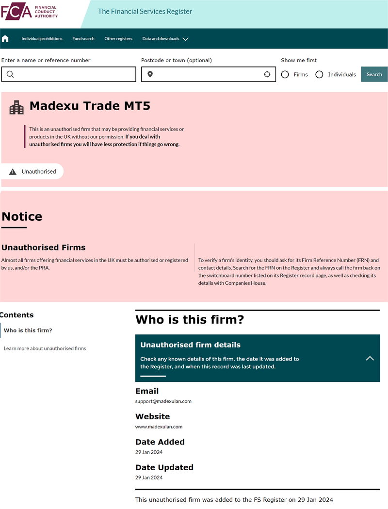Madexu Trade MT5