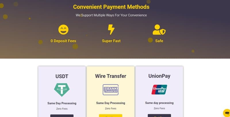 Decode Global Deposit and Withdrawal Methods