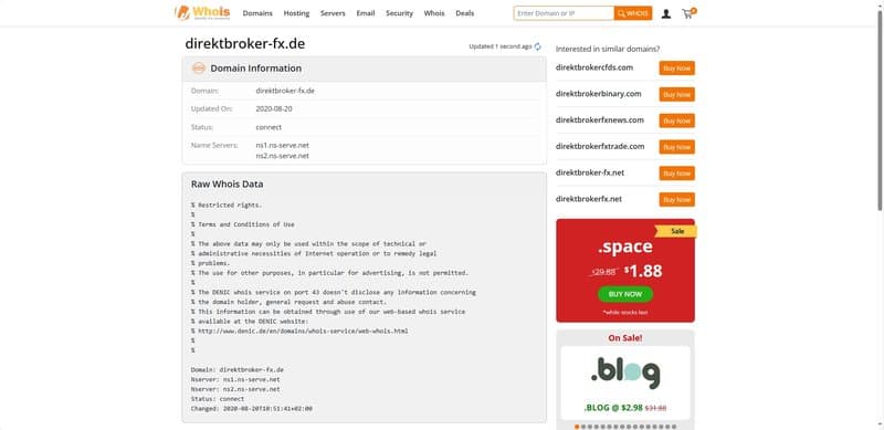 whois