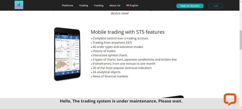 GCL Global Limited website claims trading platform