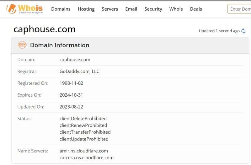 CapHouse&#x27;s Company Background