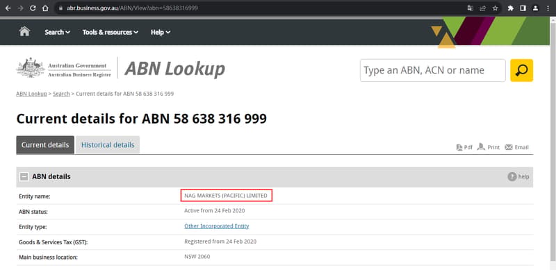 官网显示公司注册信息查询2