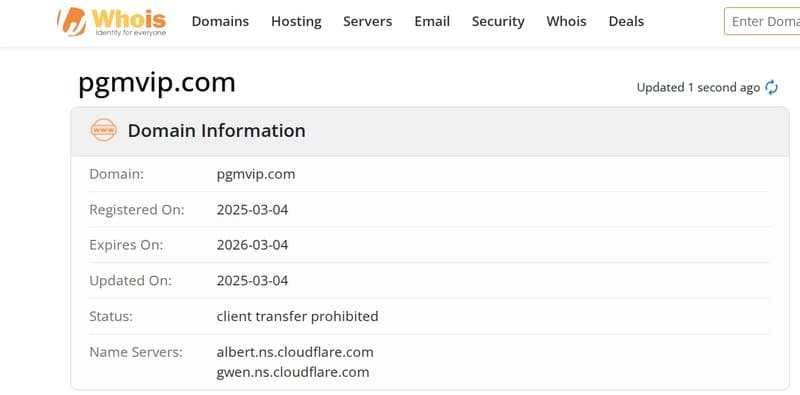Domain Registration Date