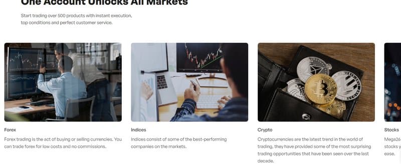 Mega26's Trading Products