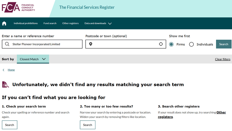 UK Financial Conduct Authority（FCA）
