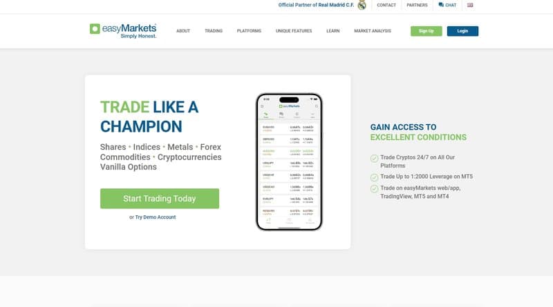 easyMarkets官网